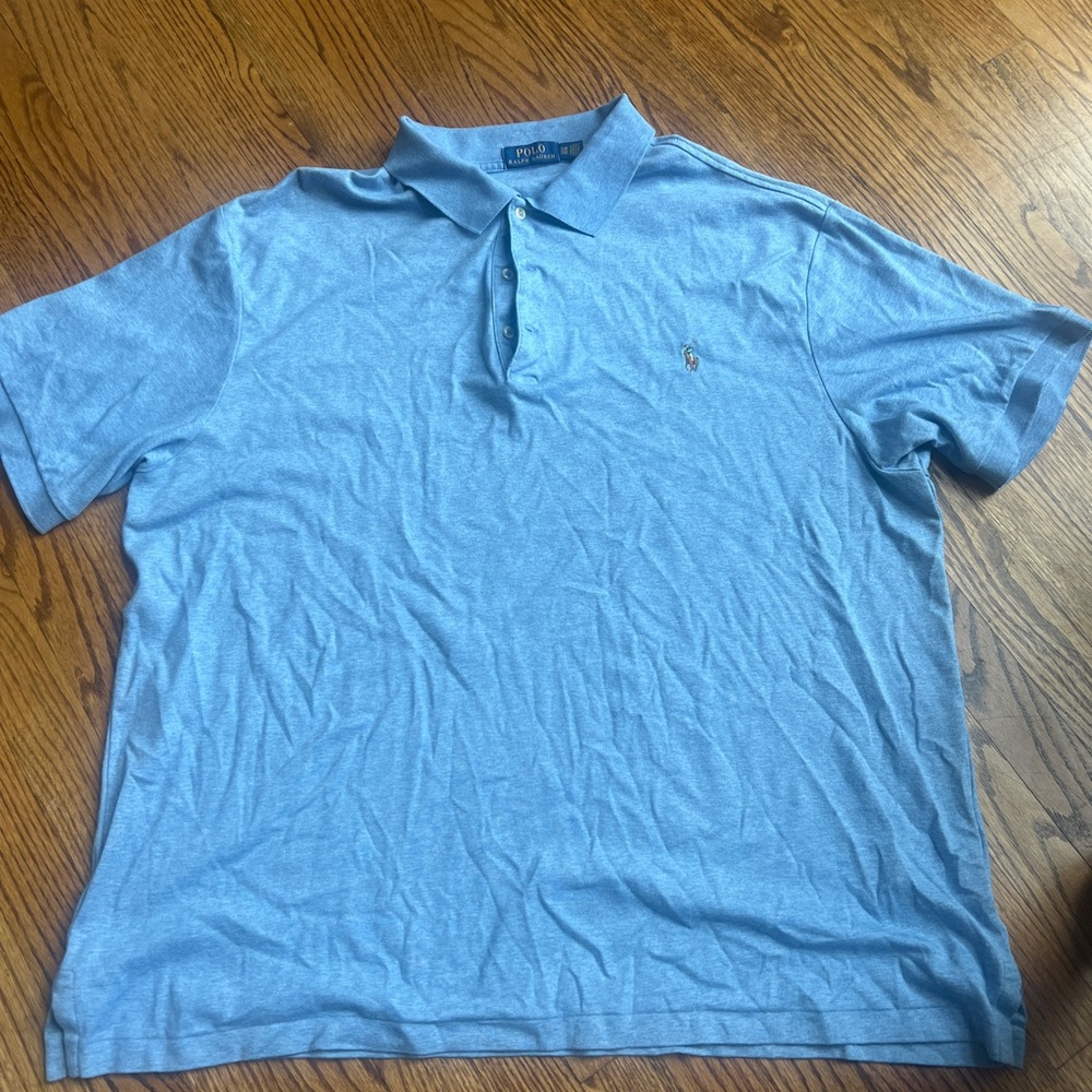 Ralph Lauren Light Blue Polo Shirt for Men